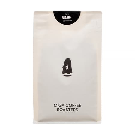 Miga Coffee Hela Kaffebönor Rimini Espresso 1kg