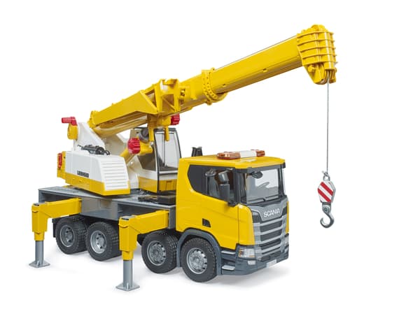 Scania Super 560R Liebherr nosturiauto valo- ja äänimoduulilla