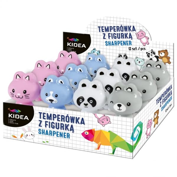 Pennvässare med figur Kidea D p12 mix pris för 1 styck