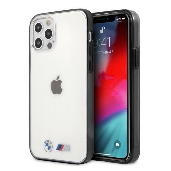 BMW Sandblast-fodral för iPhone 12 Pro Max – Transparent