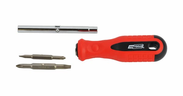 AWTools Dobbelt Sidet Skruetrækker 6i1 (AW36800)