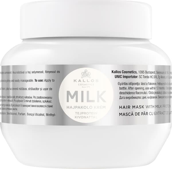 Närande Hårmask Kallos Cosmetics Milk (275 ml)