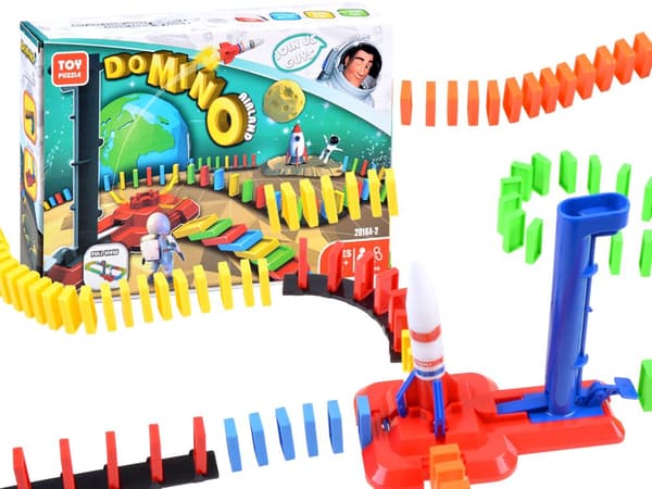 Rum Domino raket pædagogisk legetøj ZA3494