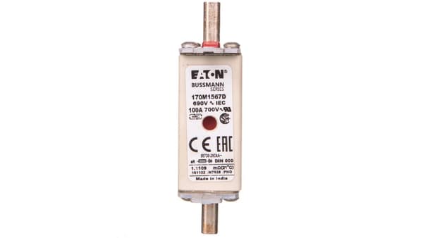 Sikringsindsats DIN000 100A gR 690V 170M1567D