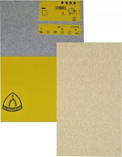 SLIPPNINGSPAPPER ARK 70mm x 125mm P320 /100st.