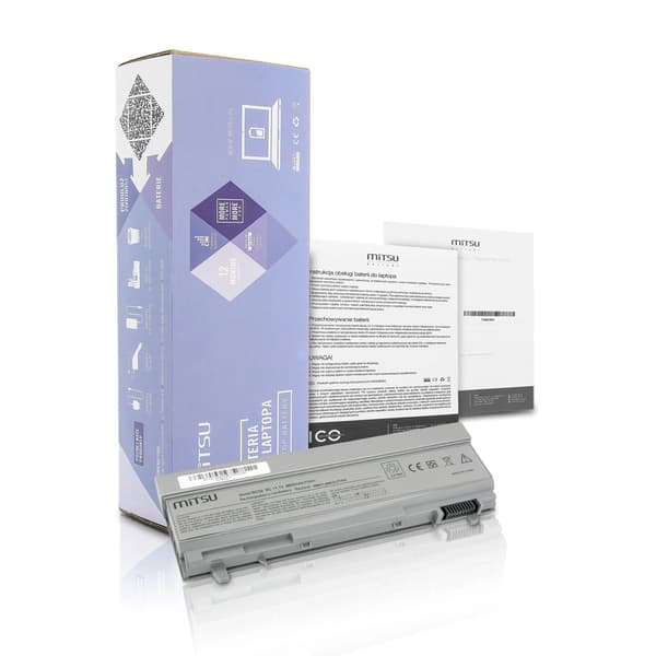 Mitsu-akku Dell Latitude E6400:lle, 6600 mAh, 11,1 V (BC/DE-E6400H)