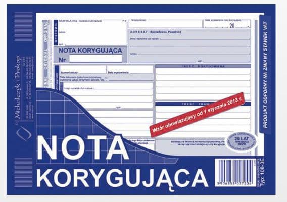 OIKAISUHUOMAUTUS (O+1K) MICHALCZYK JA PROKOP A5