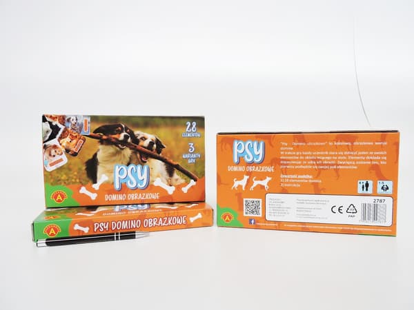 SPIL DOMINO BILLEDHUNDE PLX ALX PUD