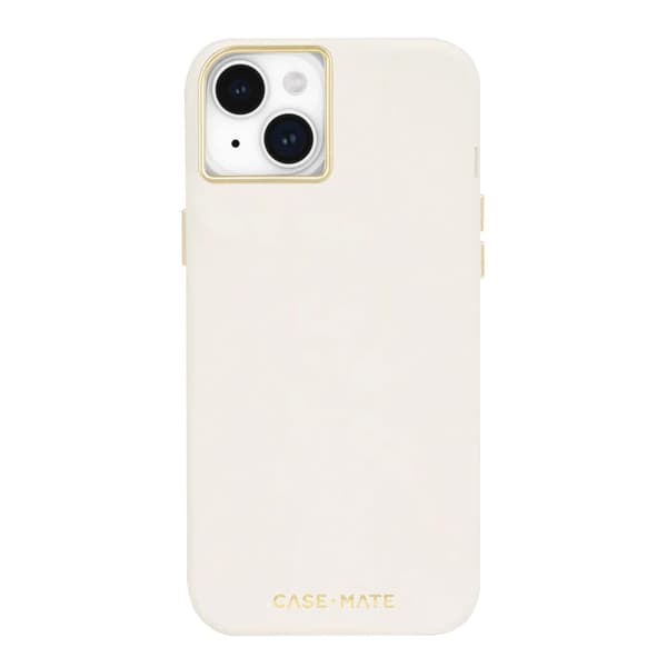 Case-Mate Silikon MagSafe - iPhone 15 Plus Fodral (Beige)