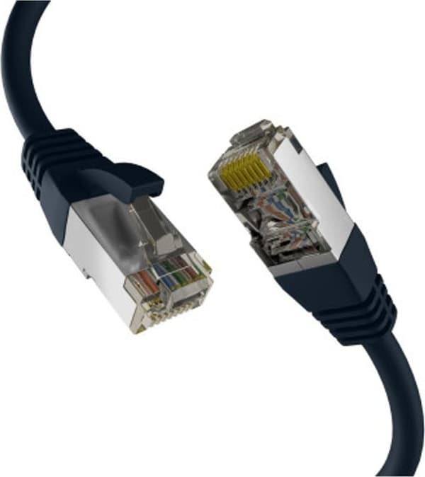 CAT8.1 BLACK 2M PATCH CORD
