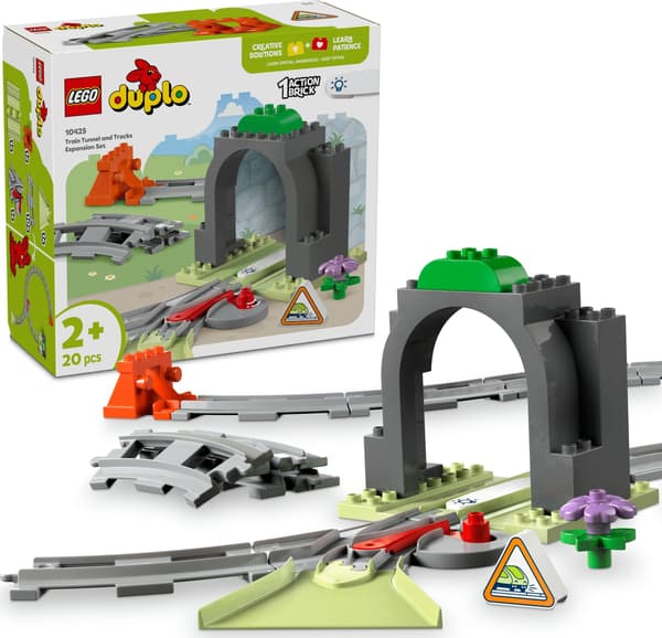 Konstruktør LEGO® Duplo Togtunnel og Skinner Sæt 10425