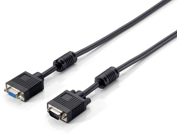 Cable Equip D-Sub (VGA) - D-Sub (VGA) 20m sort (118806)