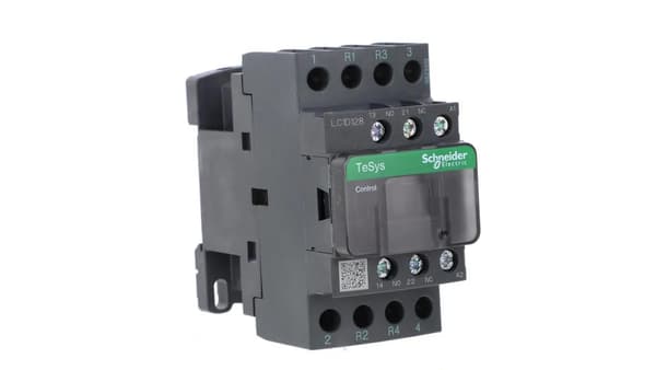 TeSys Deca Power Contactor 12A 2Z 2R 230V AC 1Z 1R LC1D128P7