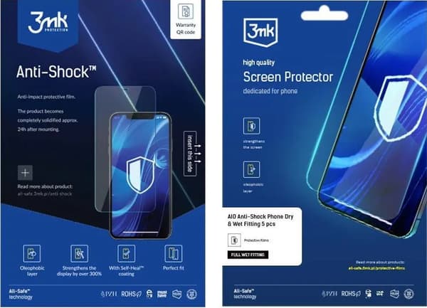 3MK 3MK AIO ANTI SHOCK PHONE 5kpl MÄRKÄ