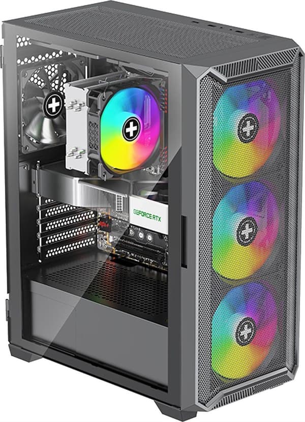 Xilent Blade II X613 (musta, karkaistu lasi)