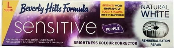 BEVERLY HILLS_formula Natural White Sensitive whitening paste 100ml