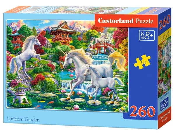 Palapeli 260 Yksisarvispuutarha CASTOR