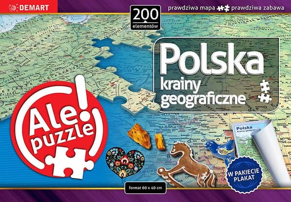Palapeli - Puolan maantieteelliset alueet