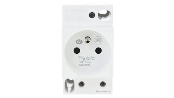 2P+Z 16A 250V Modul Jack til iPC-skinner A9A15306