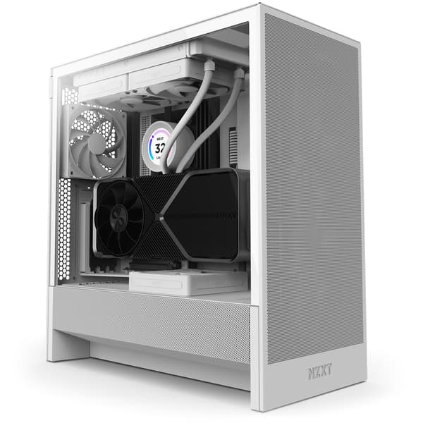 NZXT H-sarja H5 Flow - miditorni - laajennettu ATX