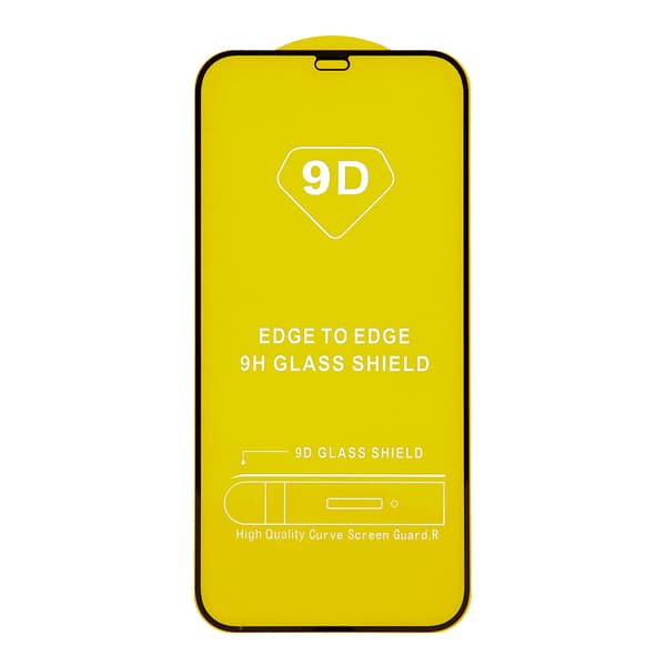 9D hærdet glas til iPhone xs max / 11 pro max sort ramme