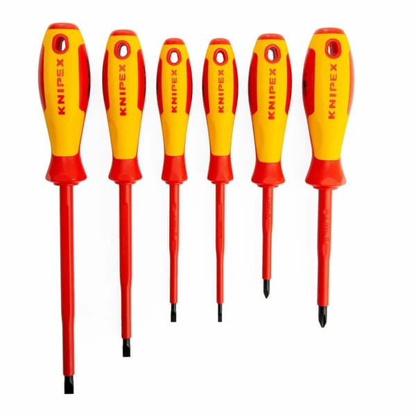Sähköasentajan ruuvimeisselisetti Knipex 00 20 12 V02