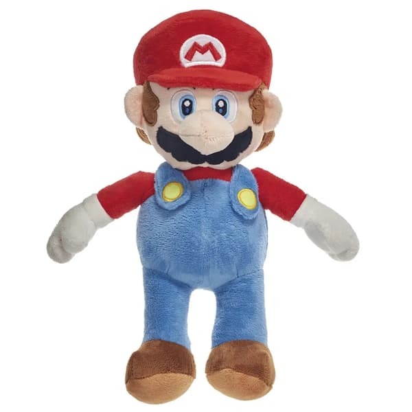 Super Mario Bros Mario blød plyslegetøj 60cm