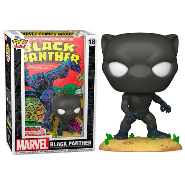 POP-figur Serietidningsomslag Marvel Black Panther