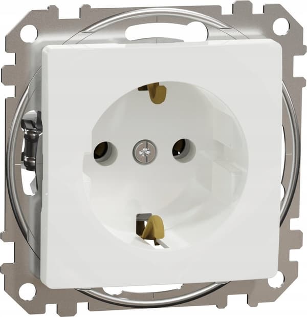 Schneider Electric Sedna Design and Elements, Schuko-stikdåse, hvid, SDD111025