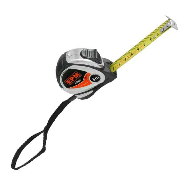 UDTRÆKKELIGT MÅLEBÅND 3M*16MM