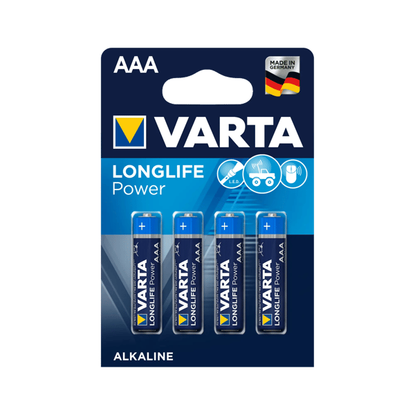 1x4 Varta Longlife Power Micro AAA LR03