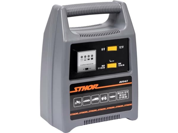 6/12V 8A 120AH LED-TASASUUNTAAJA