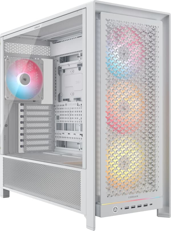 CORSAIR Kotelo Midi FRAME 5000D RS ARGB Airflow, Valkoinen