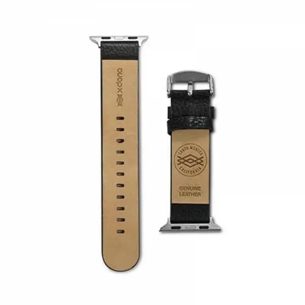 X-doria Strap X-Doria Lux Apple Watch 38mm musta/musta 23821