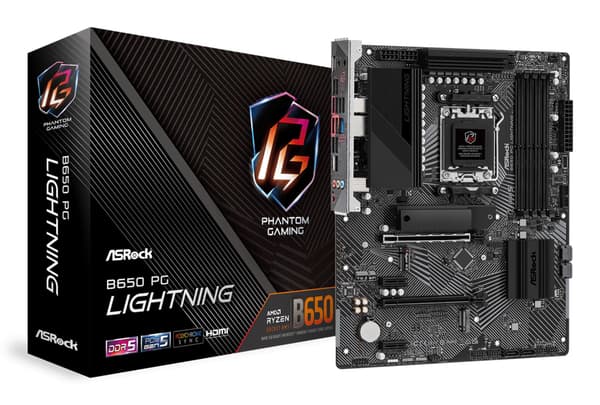 ASRock Bundkort B650 PG Lightning - ATX - Socket AM5 - AMD B650