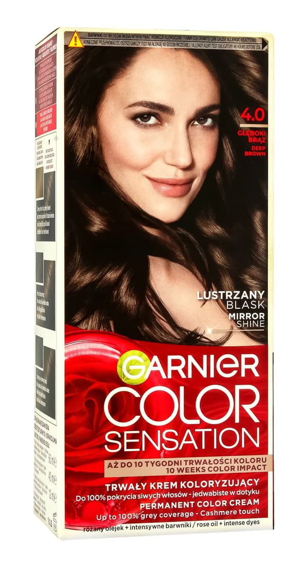 Garnier Color Sensation -hiusväri 4.0 Syvänruskea - Maaperä