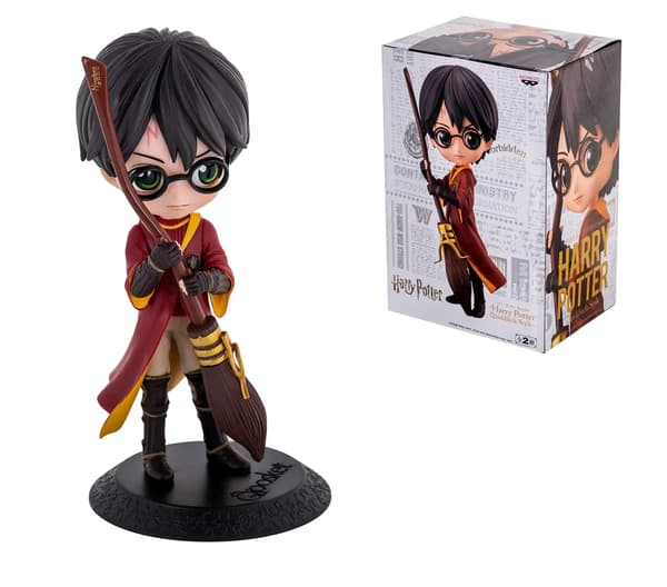 Harry Potter Harry Quidditch Q Posket A figur 14cm