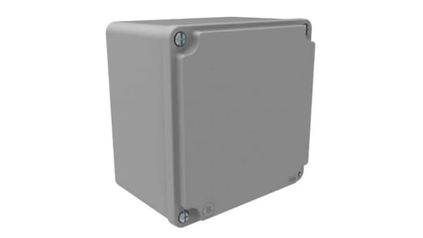 Aluminiumburk 130mm x 130mm x 90mm IP67 F1.0247
