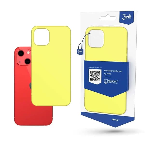 Cover til iPhone 13 fra 3mk Matt Case-serien - Lime