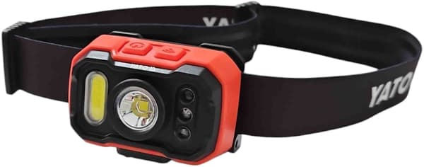 YATO PANNLAMPA 1000LM BATTERI RÖRELSE SENSOR
