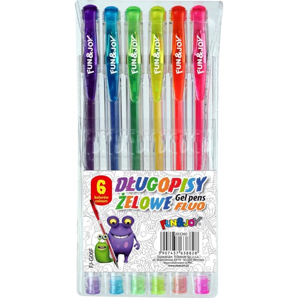 Fluo Zelum Längder 6 Färger