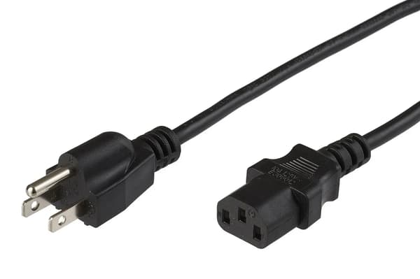 MicroConnect strömkabel USA - C13 3m USA Typ B till C13 Godkännande: UL, CSA, RoHS