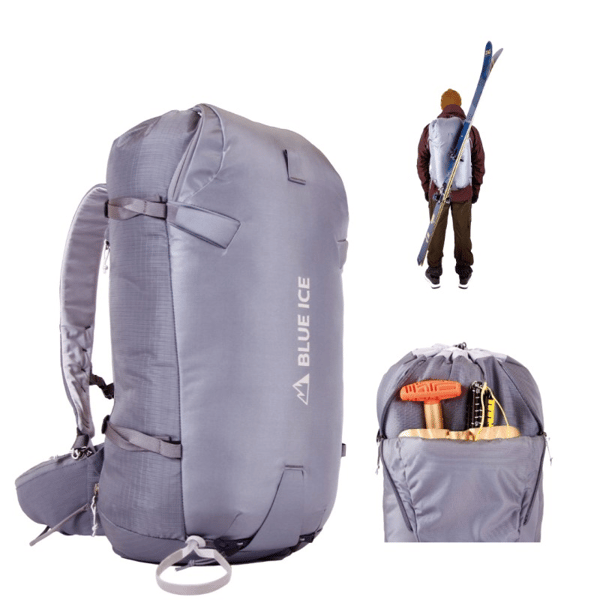 Bergryggsäck Blue Ice Kume 32 l grå (flint stone) M/L