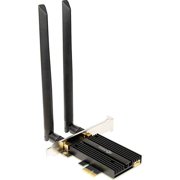 Inter-Tech Wi-Fi6E+ BT5.2 PCIe Adapter