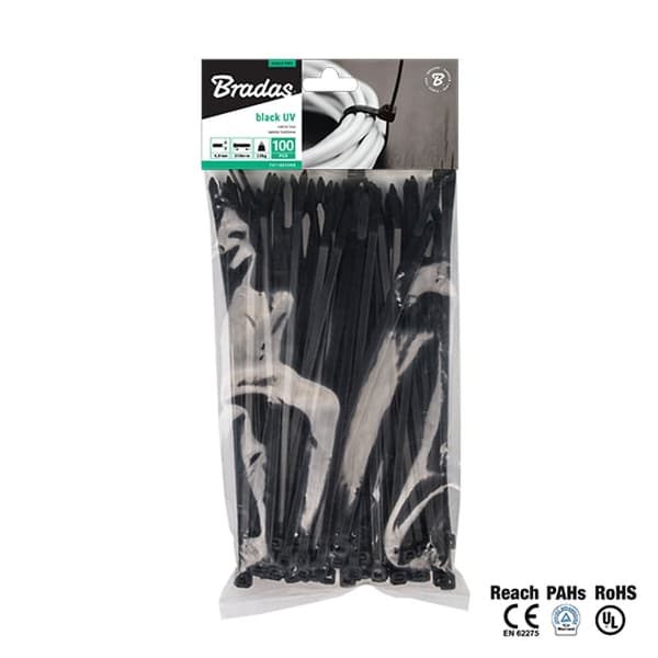 BAND PLASTIC BLACK 8,8x550/100pcs...