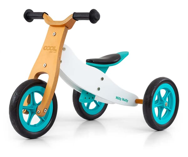 Milly Mally 2in1 Cool Classic Mint -ajoneuvo