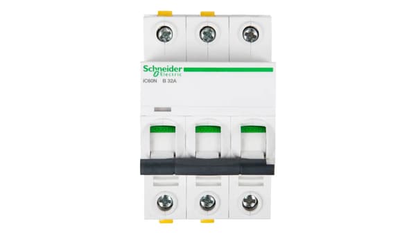 Schneider Electric effektkontakt 3P B 32A 6kA AC IC60n - A9F03332