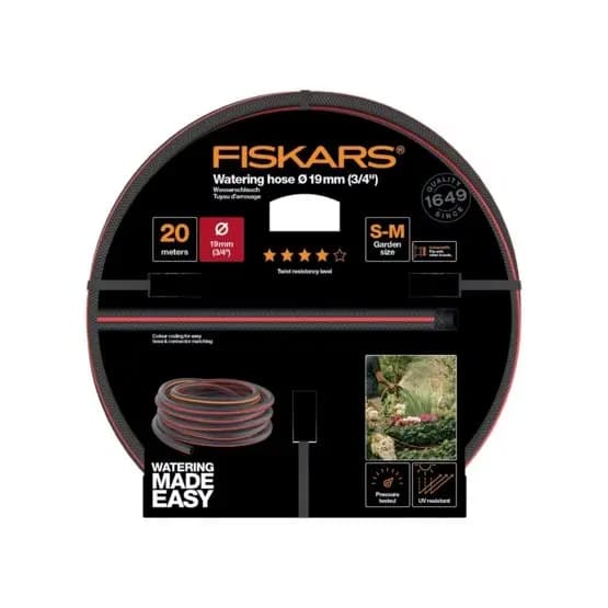 PUUTARHALEIKKURI 19MM (3/4\") 20M FISKARS
