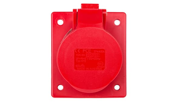 GTS165 vinokantapistorasia IP44 16A/5P 400V
