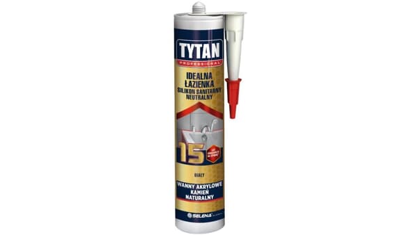 SILIKONE TITANIUM SANITÆR & BADEVÆRELSE 280ML FARVELØS